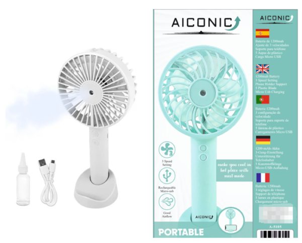 VENTILADOR MINI DE MANO  A-5105