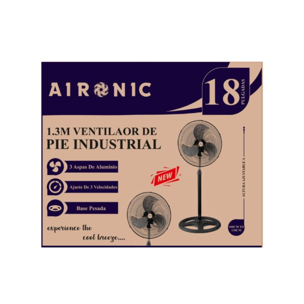 VENTILADOR DE PIE 18" AR-18241