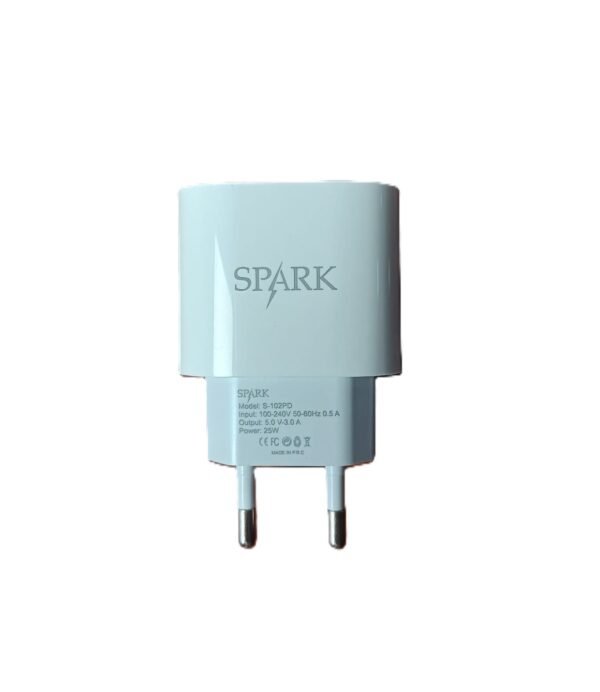 CARGADOR CON CABLE LIGHTNING 1M 3.0 25W S-101S/IP - Imagen 3