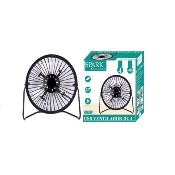 VENTILADOR USB 4” S-17UF/4