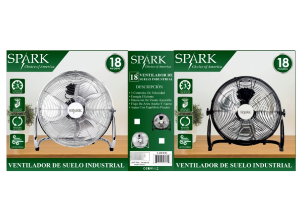 VENTILADOR DE SUELO 18”  S-18FF/F1