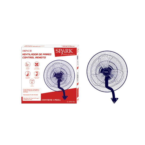 VENTILADOR DE PARED 18” S-18WF/R1