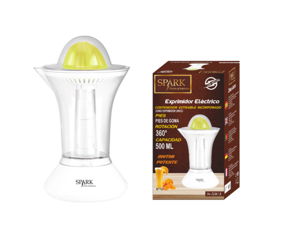 EXPRIMIDOR CÍTRICO  CON 40W DE POTENCIA 0,5L S-53CJ