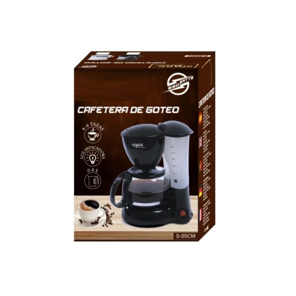 CAFETERA DE GOTEO. 0,6 L 4-6 TAZAS. S-55CM - Imagen 2