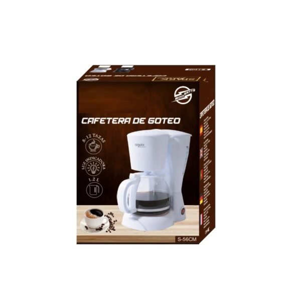 CAFETERA DE GOTEO. CAPACIDAD DE 1,2 L 8-12 TAZAS S-56CM - Imagen 2