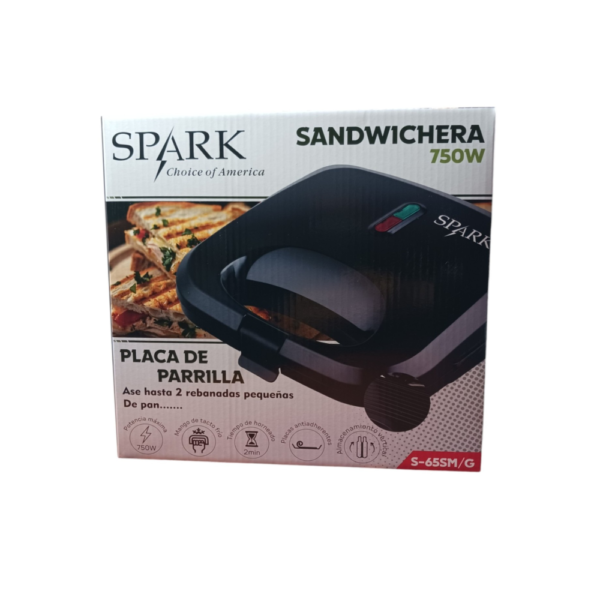 SANDWICHERA 750 W S-65SM/G - Imagen 3