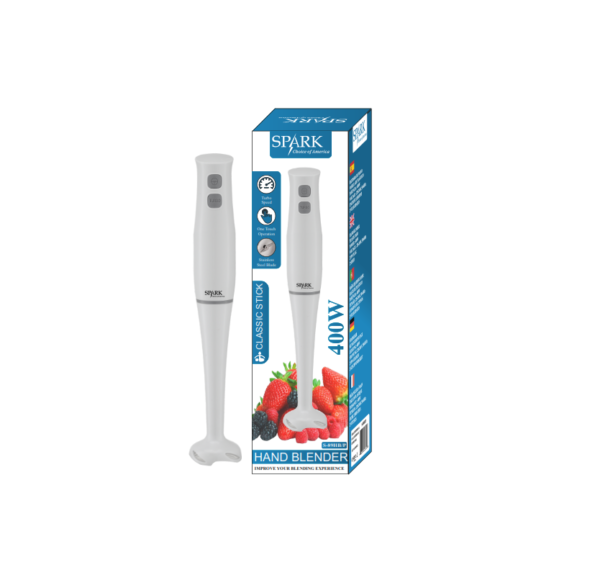 BATIDORA DE PLÁSTICO MEZCLADORA DE MANO CON POTENCIA DE 400W  S-89HB/P
