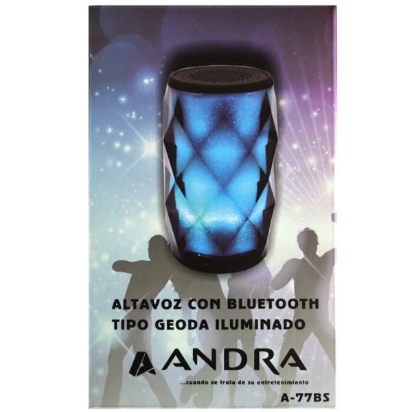 ALTAVOZ BLUETOOTH GEODA A-77BS