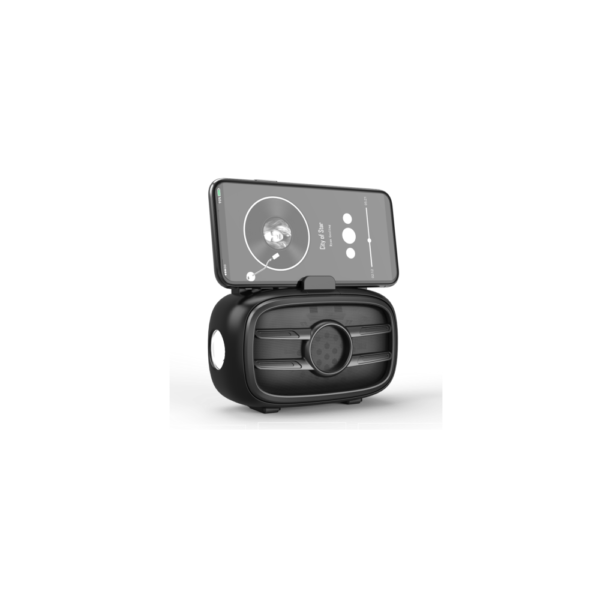 ALTAVOZ MINI CON LINTERNA Y SOPORTE PARA MÓVIL  KMS-02A - Imagen 2
