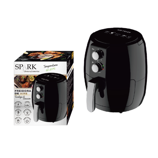 FREIDORA DE AIRE 1350W, 4,5L S-137AF/4