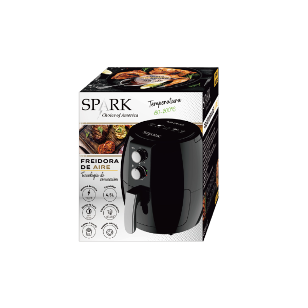 FREIDORA DE AIRE 1350W, 4,5L S-137AF/4 - Imagen 3